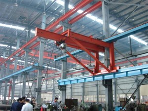 wall travelling jib crane