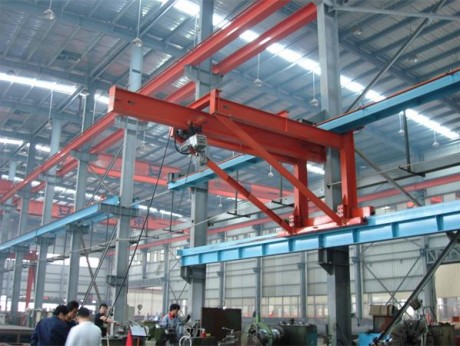 BB Wall Travelling Jib Crane Henan Flag Crane Co Ltd   Jib3 460x346 