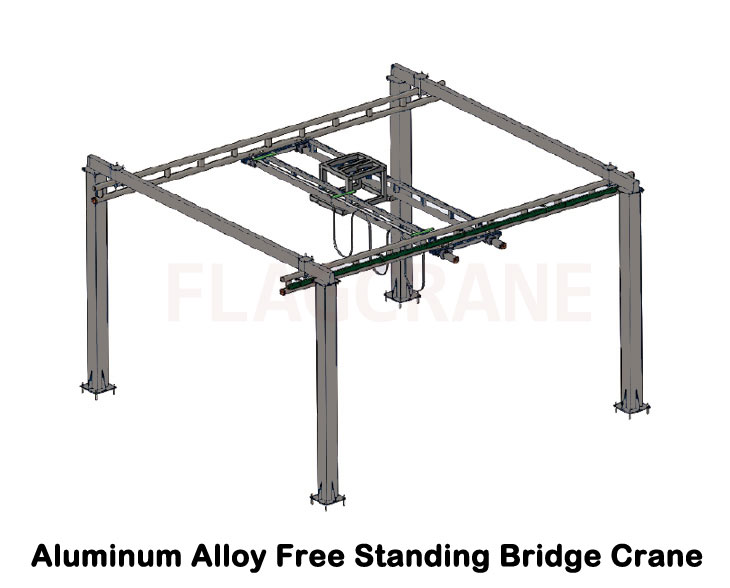 Aluminum Alloy Free Standing Bridge Crane