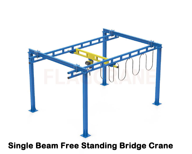 KBK Single Beam Free Standing Bridge Crane