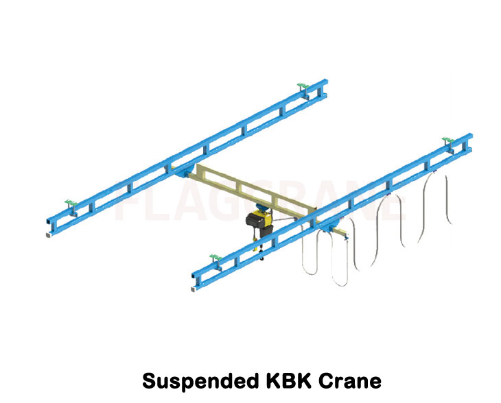 Suspended KBK crane