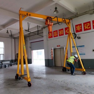 simple portable mobile gantry crane